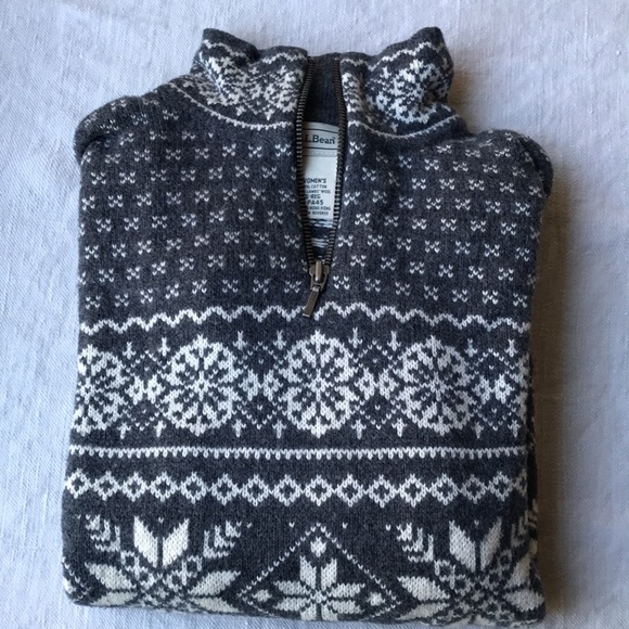 LLBean Nordic Ski Sweater - Picture 3 of 9